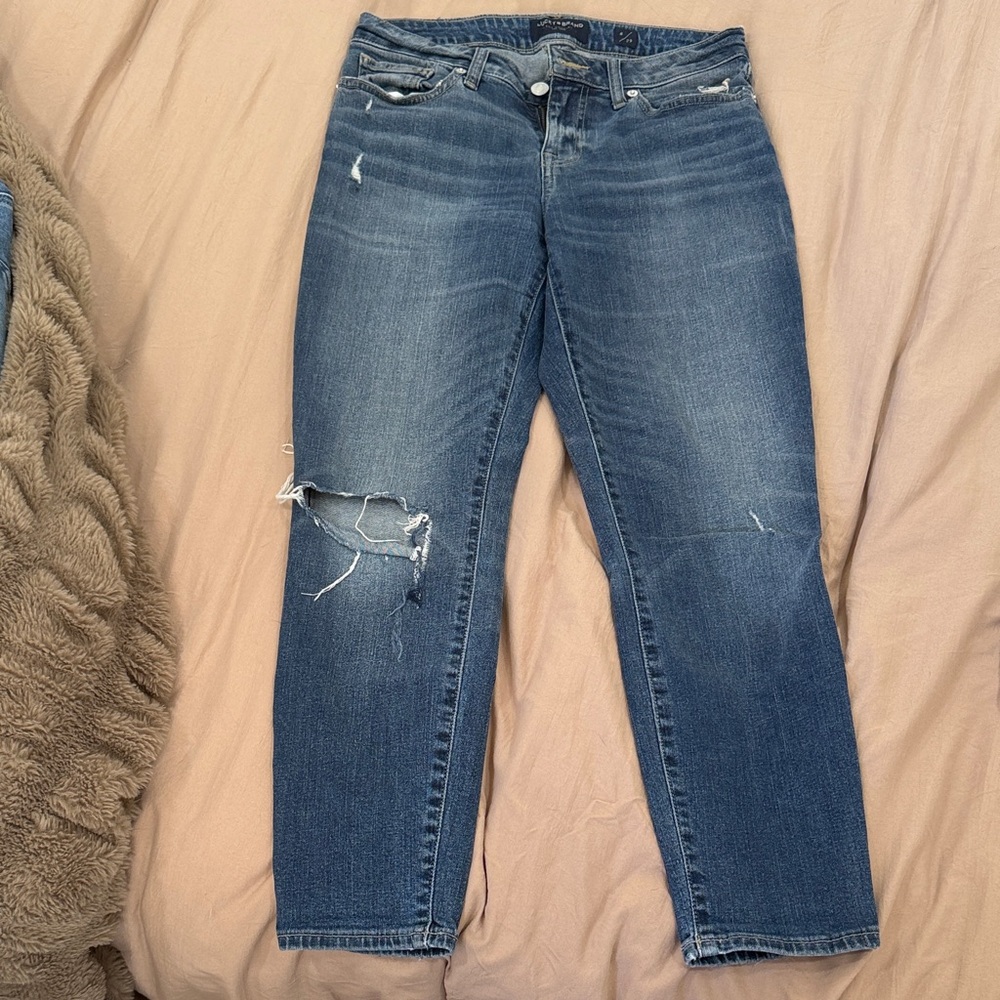 Lucky Low Rise Lolita Distressed Women's Jeans